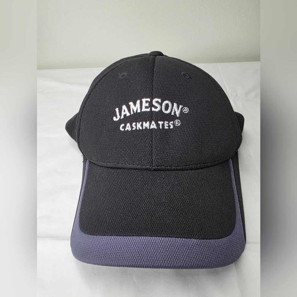 Jameson Caskmates Black and Gray Strapback Cap